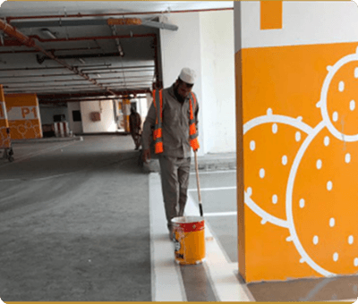 Line & Numbering of Roads & Parking